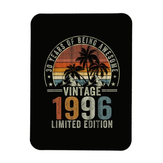 30 Jaar Wezenlijk Goed Retro 1996 Magneet (Verticaal)