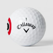 30 Jahre Geburtstag Golfballen (Logo)