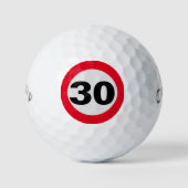 30 Jahre Geburtstag Golfballen (Voorkant)