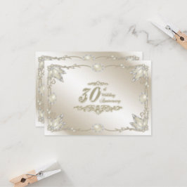 30-jarig Huwelijksjubileum RSVP Uitnodiging