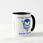 30-jarige Reunion Souvenir-Mok Mok (Voorkant rechts)