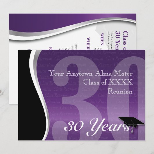  30-jarige vakbond kaart (Voorkant / Achterkant)