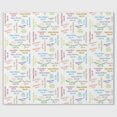 30 juli, cadeaupapier voor cadeautjes (Vlak)