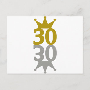 30-kroonreflectie briefkaart