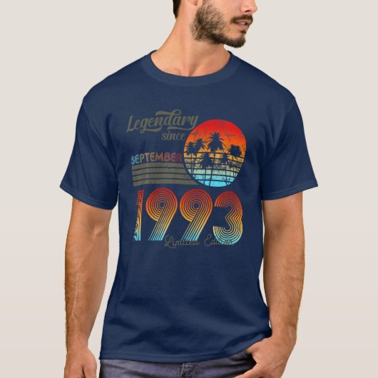 30. Legenda sinds september 1993 T-shirt (Voorkant)