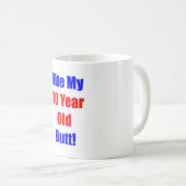 30 Mijn knopje uitsteken Koffiemok (Voorkant rechts)