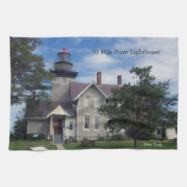 30 Mile Point Lighthouse keukendoek Theedoek