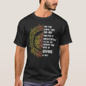 30 minuten meditatie per dag t-shirt (Voorkant)
