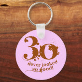 30 Nooit zo goed gezien! Sleutelhanger (Voorkant)