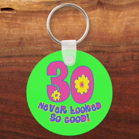 30 Nooit zo goed gezien! Sleutelhanger (Voorkant)