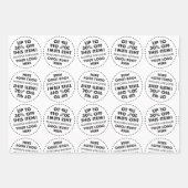 30% OFF Bulk Koop Korting Aangepaste SPIEGEL TEGEL Inpakpapier Vel (Voorkant 3)