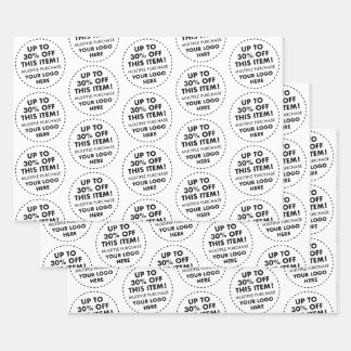 30% OFF Bulk Kopen Korting Aangepaste HALVE DROP T Inpakpapier Vel