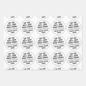 30% OFF Bulk Kopen Korting Custom CENTERED TEGELWE Inpakpapier Vel (Voorkant 2)