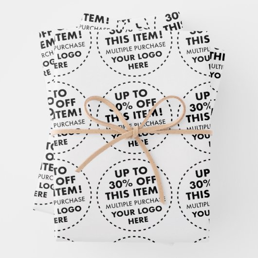 30% OFF Bulk Kopen Korting Custom EDGE ALIGN TILIN Inpakpapier Vel (In situ)