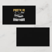 30.Pontoon boot Gifts for a Boat Fan Visitekaartje (Voorkant / Achterkant)