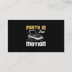 30.Pontoon boot Gifts for a Boat Fan Visitekaartje