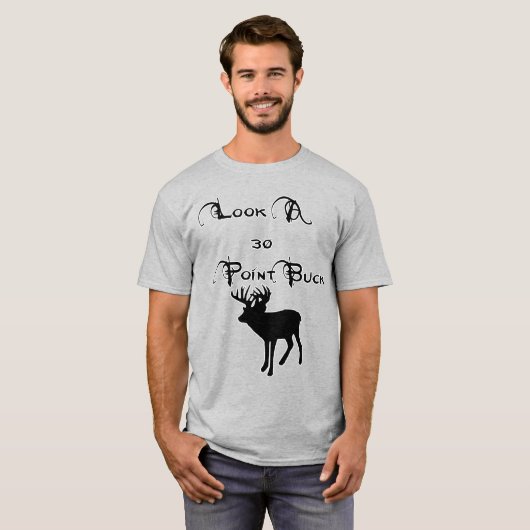 30 punt Buck T-shirt (Voorkant volledig)