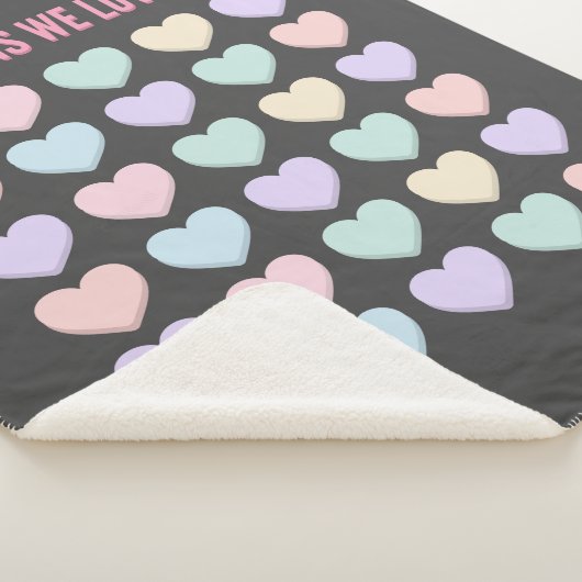 30 redenen waarom we van je houden - 30th sherpa deken (3/4)