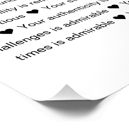 30 redenen waarom we van je houden Fotocollage Kee Perfect Poster (Hoek)