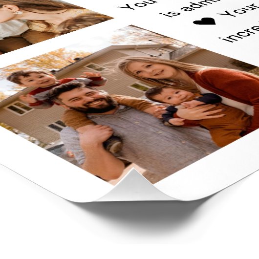 30 redenen waarom we van je houden verjaardagscade perfect poster (Hoek)