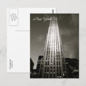 30 Rockefeller Plaza Briefkaart (Voorkant / Achterkant)