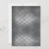 30 Rocks Rockstar gitaar 30e verjaardag uitnodigin Kaart (Achterkant)