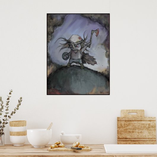 30 seconden naar Valhalla Poster (Keuken)