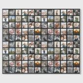 30 Square Photo Collage Cadeaupapier (Vlak)