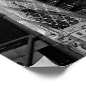 30 St Mary Ax The Gherkin Lloyds and Willis Poster (Hoek)