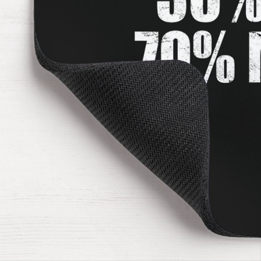 30% Stud 70% Muffin Funny Father's Day Valentines Muismat (Hoek)