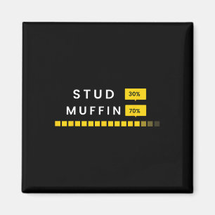 30 Stud 70 Muffin Gezegde Vaderdag Mannen Vrouwen  Magneet