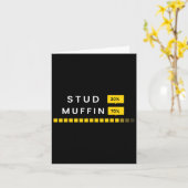 30 Stud 70 Muffin Zegt Vaderdag Mannen Vrouwen Ki Kaart (Gele Bloem)