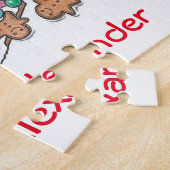 30 Stukken Personaliseren Meerkats puzzel Legpuzzel (Zijkant)