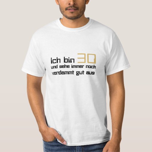30 T-SHIRT (Voorkant)