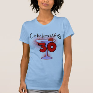 30 T-shirts en cadeautjes vieren