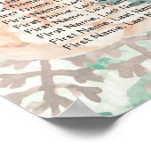 30+ Tabellen Waterverf Floral Wedding Seating Char Poster (Hoek)