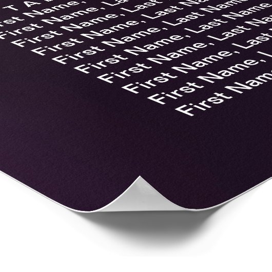 30 Tabellen Waterverf Floral Wedding Seating Chart Poster (Hoek)