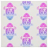 30 traditionele parel 30e trouwdag stof (Swatch)