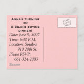 30 UITNODIGING BRIEFKAART (Achterkant)