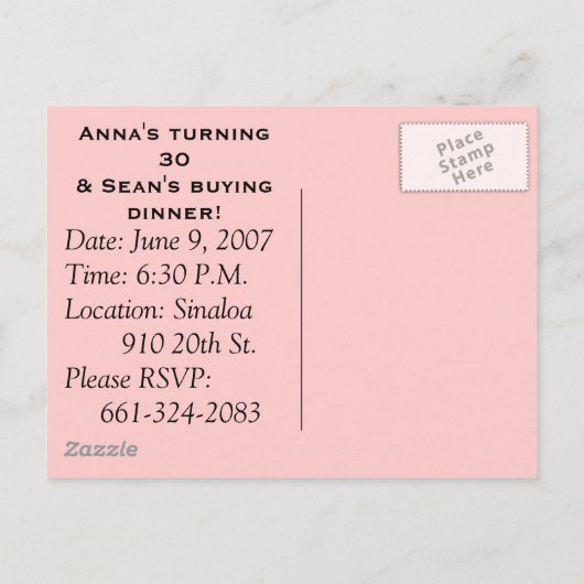 30 UITNODIGING BRIEFKAART (Achterkant)