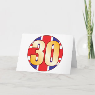 30 UK Gold Kaart