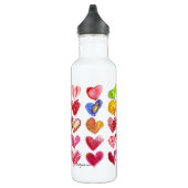 30 Valentijn Love Hearts Water Waterfles (Rechts)