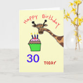 30, vandaag kaart (Gele Bloem)