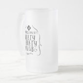 30 verjaardag 30 jaar oud vuil 30 matglas bierpul (Voorkant links)