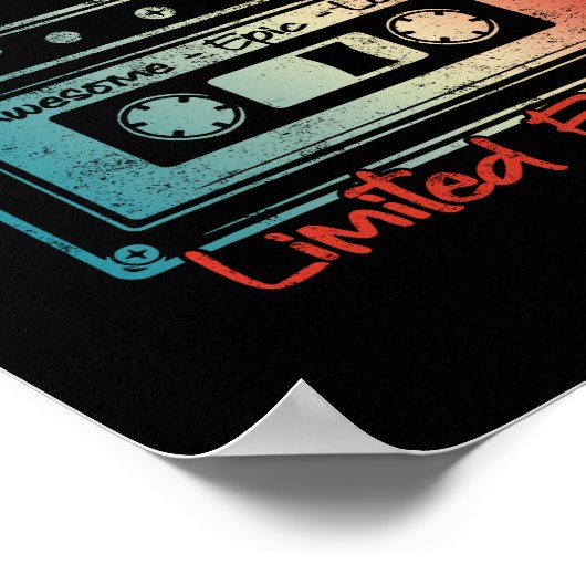 30 verjaardag van cadeautjes jaar oud gemaakt in 1 poster (Hoek)