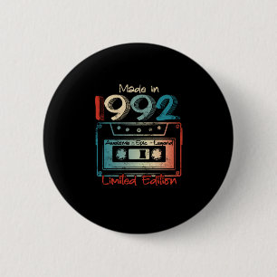 30 verjaardag van cadeautjes jaar oud gemaakt in 1 ronde button 5,7 cm