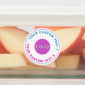 30 waterdichte Stickers (stijlvolle zakelijke Logo (Aangebracht)