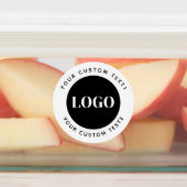 30 Waterdichte Zakelijke Logo Waterfles Sticker (Aangebracht)