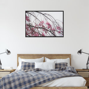 30"x20" Kersenbloesemknoppen Canvas Afdruk