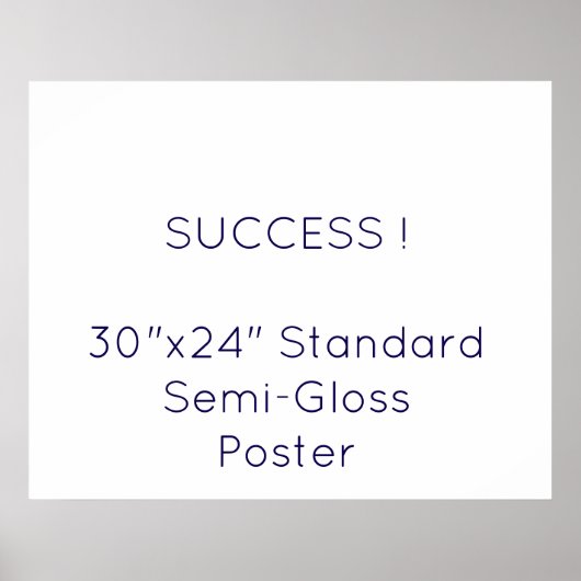 30"x24" Standaard Halfglans Poster (Voorkant)